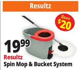 Ocean State Job Lot Spin Mop & Bucket System offer