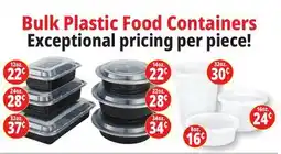 Ocean State Job Lot Plastic Food Containers offer