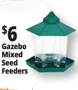 Ocean State Job Lot Gazebo Mixed Seed Feeders offer