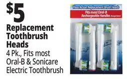 Ocean State Job Lot Dentacare Flexisoft Replacement Brush Heads 4 Count offer
