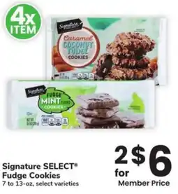 Albertsons Signature SELECT Fudge Cookies offer