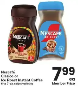 Albertsons Nescafé Clasico or Ice Roast Instant Coffee offer