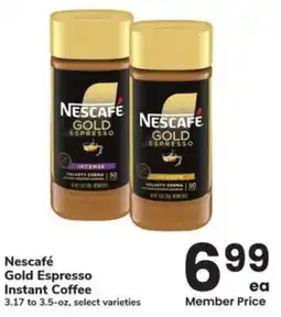Albertsons Nescafé Gold Espresso Instant Coffee offer
