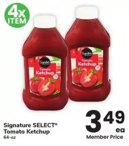 Albertsons Signature select tomato ketchup offer