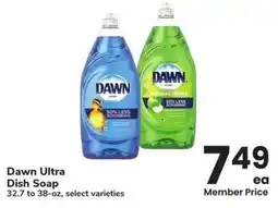 Albertsons Dawn ultra dish soap offer