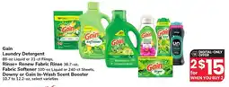 Albertsons Gain Laundry Detergent offer