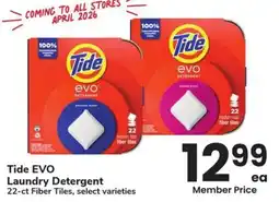 Albertsons Tide EVO Laundry Detergent offer