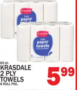 C Town KRASDALE 2 PLY TOWELS offer
