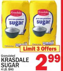 C Town KRASDALE SUGAR offer
