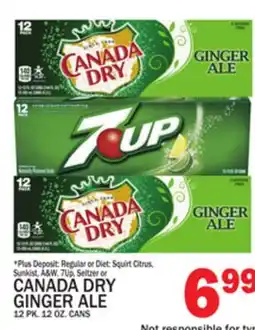 C Town CANADA DRY GINGER ALE offer