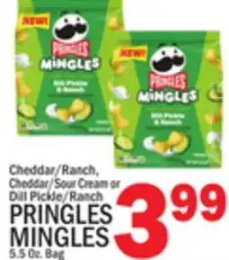 C Town PRINGLES MINGLES 5.5 Oz. Bag offer