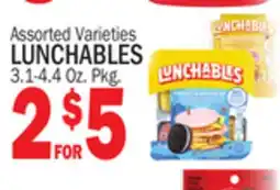 C Town LUNCHABLES offer
