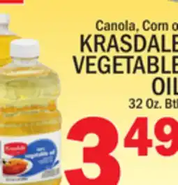 C Town KRASDALE VEGETABLE OIL offer