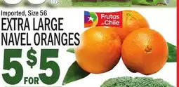C Town EXTRA LARGE NAVEL ORANGES offer