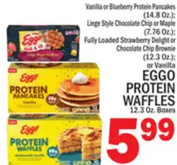 C Town EGGO PROTEIN WAFFLES 12.3 Oz. Boxes offer