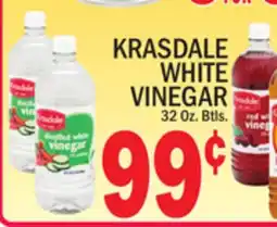 C Town KRASDALE WHITE VINEGAR offer
