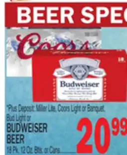 C Town BUDWEISER BEER offer