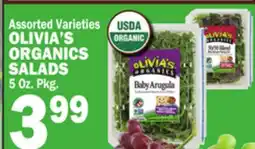 C Town OLIVIA'S ORGANICS SALADS offer