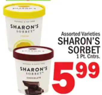 C Town SHARON'S SORBET offer