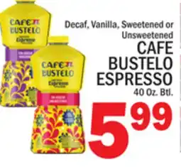 C Town CAFE BUSTELO ESPRESSO offer