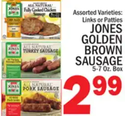 C Town JONES GOLDEN BROWN SAUSAGE offer