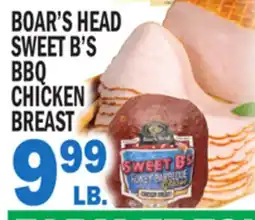C Town BOAR'S HEAD SWEET B'S BBQ CHICKEN BREAST offer