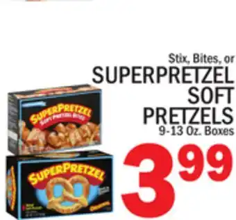 C Town SUPERPRETZEL SOFT PRETZELS offer