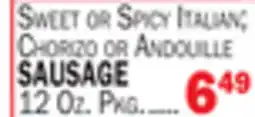 C Town SAUSAGE 12 oz. Pkg offer