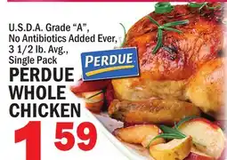 C Town PERDUE WHOLE CHICKEN offer
