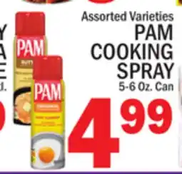 C Town PAM COOKING SPRAY offer