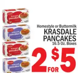 C Town KRASDALE PANCAKES offer