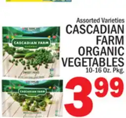 C Town CASCADIAN FARM ORGANIC VEGETABLES offer