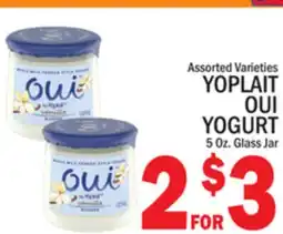 C Town YOPLAIT OUI YOGURT offer