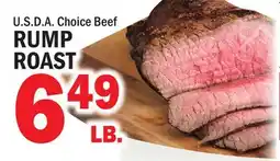C Town RUMP ROAST offer