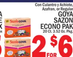 C Town GOYA SAZON ECONO PAK offer