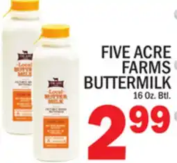 C Town FIVE ACRE FARMS BUTTERMILK offer