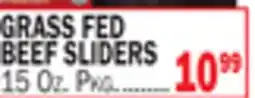 C Town GRASS FED BEEF SLIDERS offer