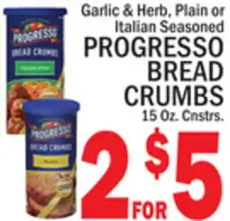 C Town PROGRESSO BREAD CRUMBS offer