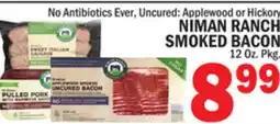 C Town NIMAN RANCH SMOKED BACON offer