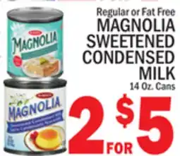 C Town MAGNOLIA SWEETENED CONDENSED MILK offer