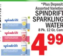 C Town SPINDRIFT SPARKLING WATER offer