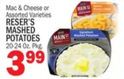 C Town RESER'S MASHED MASHED POTATOES offer
