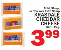 C Town KRASDALE CHEDDAR CHEESE offer