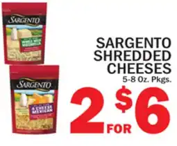 C Town SARGENTO SHREDDED CHEESES offer