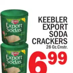 C Town KEEBLER EXPORT SODA CRACKERS offer