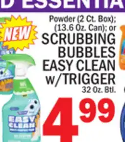 C Town SCRUBBING BUBBLES EASY CLEAN w/TRIGGER 32 Oz. Btl offer