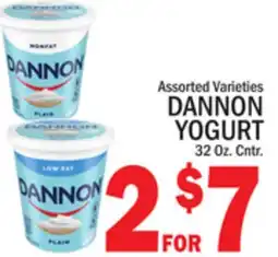 C Town DANNON YOGURT offer