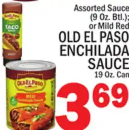 C Town OLD EL PASO ENCHILADA SAUCE 19 Oz. Can offer
