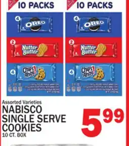 C Town NABISCO SINGLE SERVE COOKIES offer