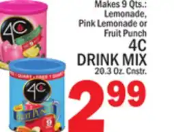 C Town 4C DRINK MIX 20.3 Oz. Cnstr offer